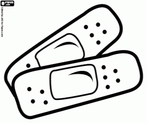 Colorear Apósitos para heridas en la piel