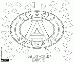 Colorear Atlanta United, campeón MSL 2018