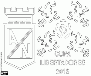 Colorear Atlet.Nacional Libertadores 2016