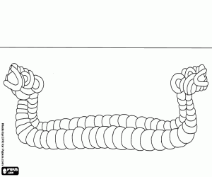 Colorear Una balsa de totora de los incas