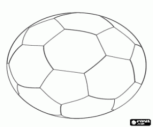 Colorear Balón de fútbol