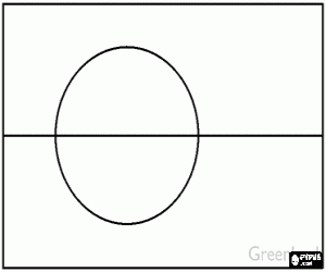 Colorear Bandera de Groenlandia