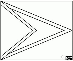 Colorear Bandera de Guyana