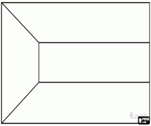 Colorear Bandera de Kuwait