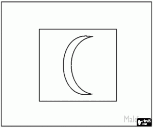 Colorear Bandera de las Maldivas
