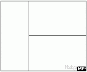 Colorear Bandera de Madagascar