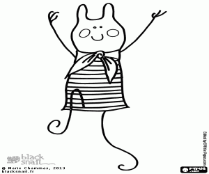 Colorear Blackie, el protagonista