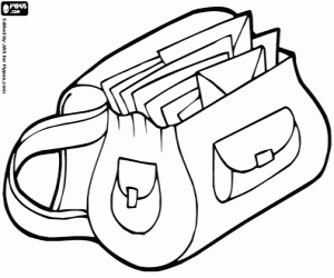 Colorear Bolsa de cartero
