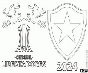 Colorear Botafogo, Libertadores 2024