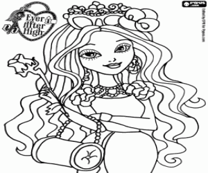 Colorear Briar Beauty, Ever After High