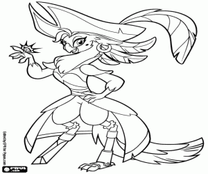 Colorear Capitán Celaeno, My Little Pony