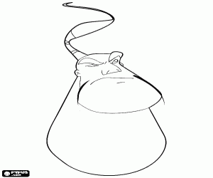 Colorear La cara de Lian Chu