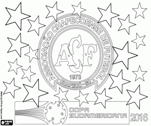 Colorear Chapecoense, Copa Sudamericana 2016