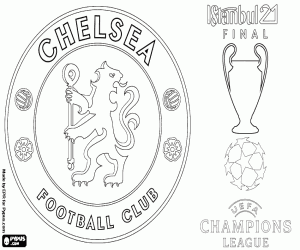 Colorear Chelsea, Champions League 2021