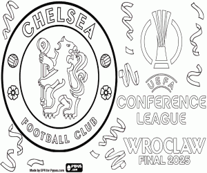 Colorear Chelsea, Conference League 24-25