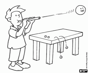 Colorear Cinco en una vaina, cuento infantil