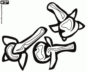 Colorear Los clavos secos, una especia