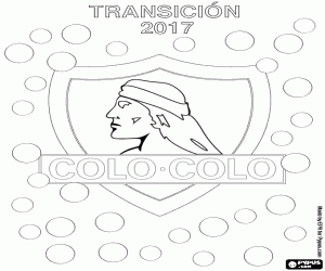 Colorear Colo-Colo, campeón Transición 2017