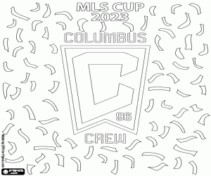 Colorear Columbus Crew, MLS Cup 2023