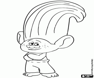 Colorear Creek, el troll zen