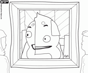 Colorear Un cuadro abstracto de Pypus