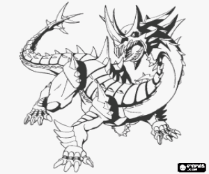 Colorear Darkus Hydranoid, Bakugan