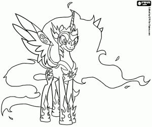 Colorear Daybreaker, Mi pequeño pony