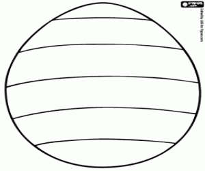 Colorear Decorar un huevo de Pascua