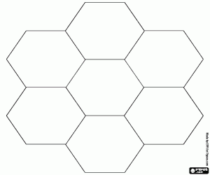 Colorear Diagrama cromático hexagonal