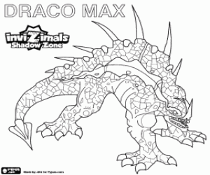 Colorear Draco Max, InvizimalsLOD