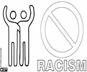 Colorear Día contra el Racismo