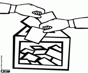 Colorear Día de la Democracia