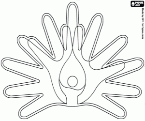 Colorear Día de las Enfermedades Raras