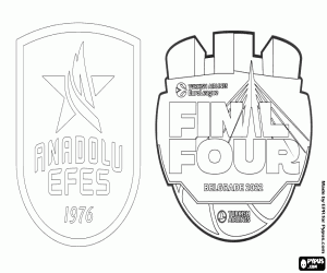 Colorear Efes, campeón EuroLeague 2021-22