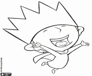 Colorear El pequeño Rey Macius