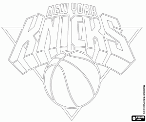 Colorear Embelma de New York Knicks