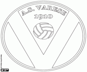 Colorear Emblema de AS Varese 1910