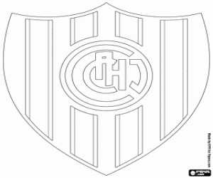 Colorear Emblema de Chacarita Juniors