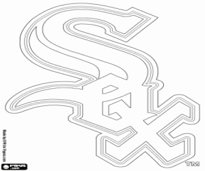 Colorear Emblema de Chicago White Sox