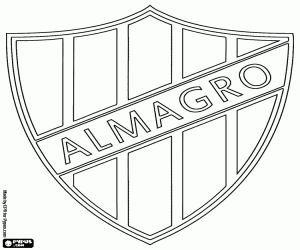 Colorear Emblema de Club Almagro