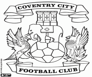 Colorear Emblema de Coventry City