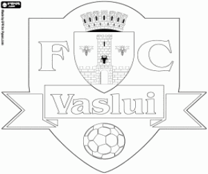 Colorear Emblema de FC Vaslui