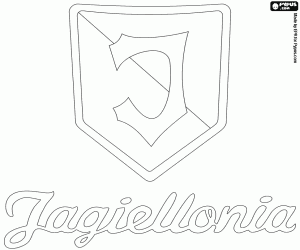 Colorear Emblema de Jagiellonia Białystok