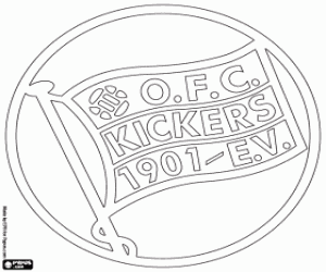 Colorear Emblema de Kickers Offenbach