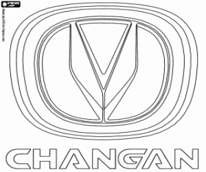 Colorear Emblema de la marca Changan