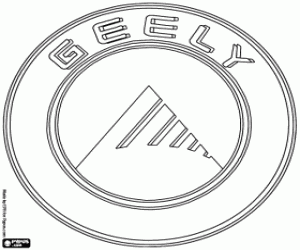 Colorear Emblema de la marca Geely