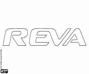 Colorear Emblema de la marca Reva