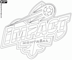 Colorear Emblema de Montreal Impact