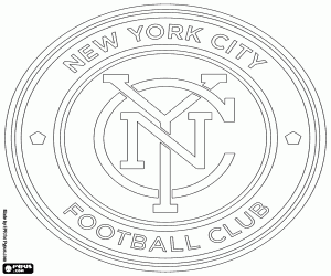Colorear Emblema de New York City FC