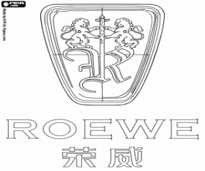 Colorear Emblema de  Roewe